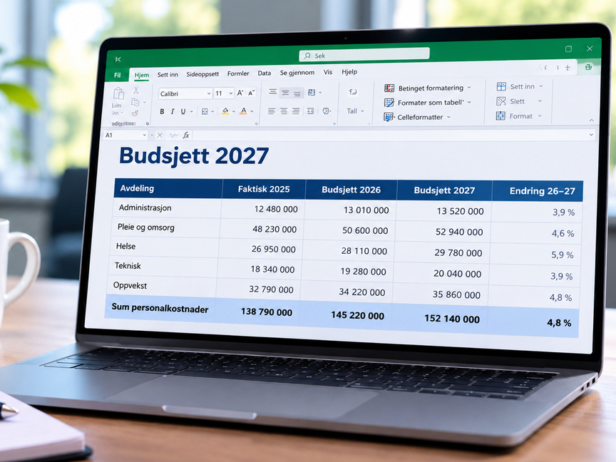 Webinar: Budsjett 2027: Har du kontroll på personalkostnadene?